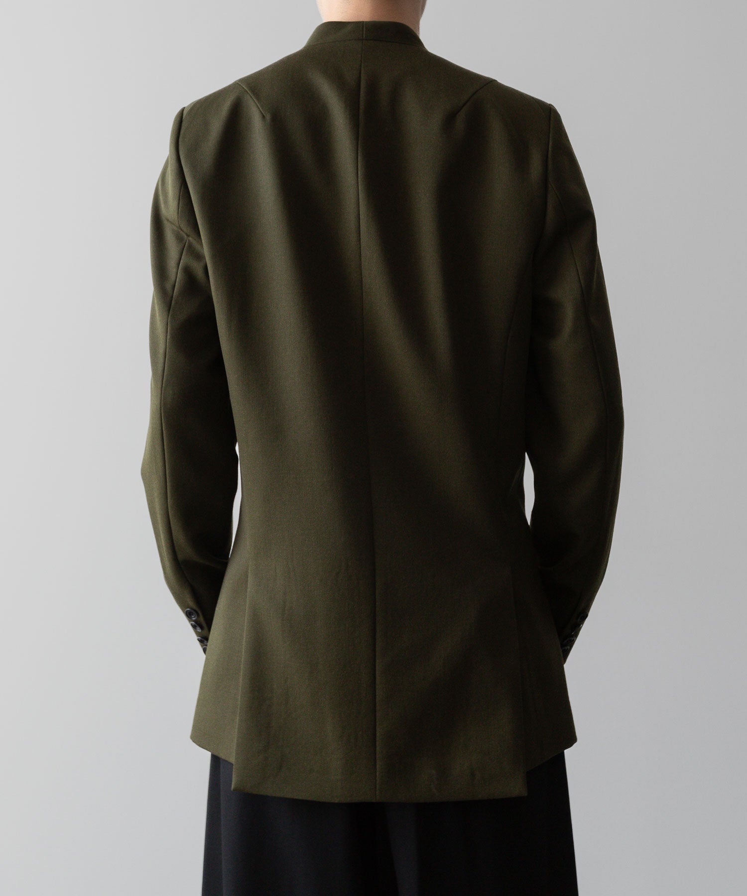 ato(アトウ)のLAPEL BUTTONED JACKET - KHAKIの公式通販サイトsession福岡セレクトショップ