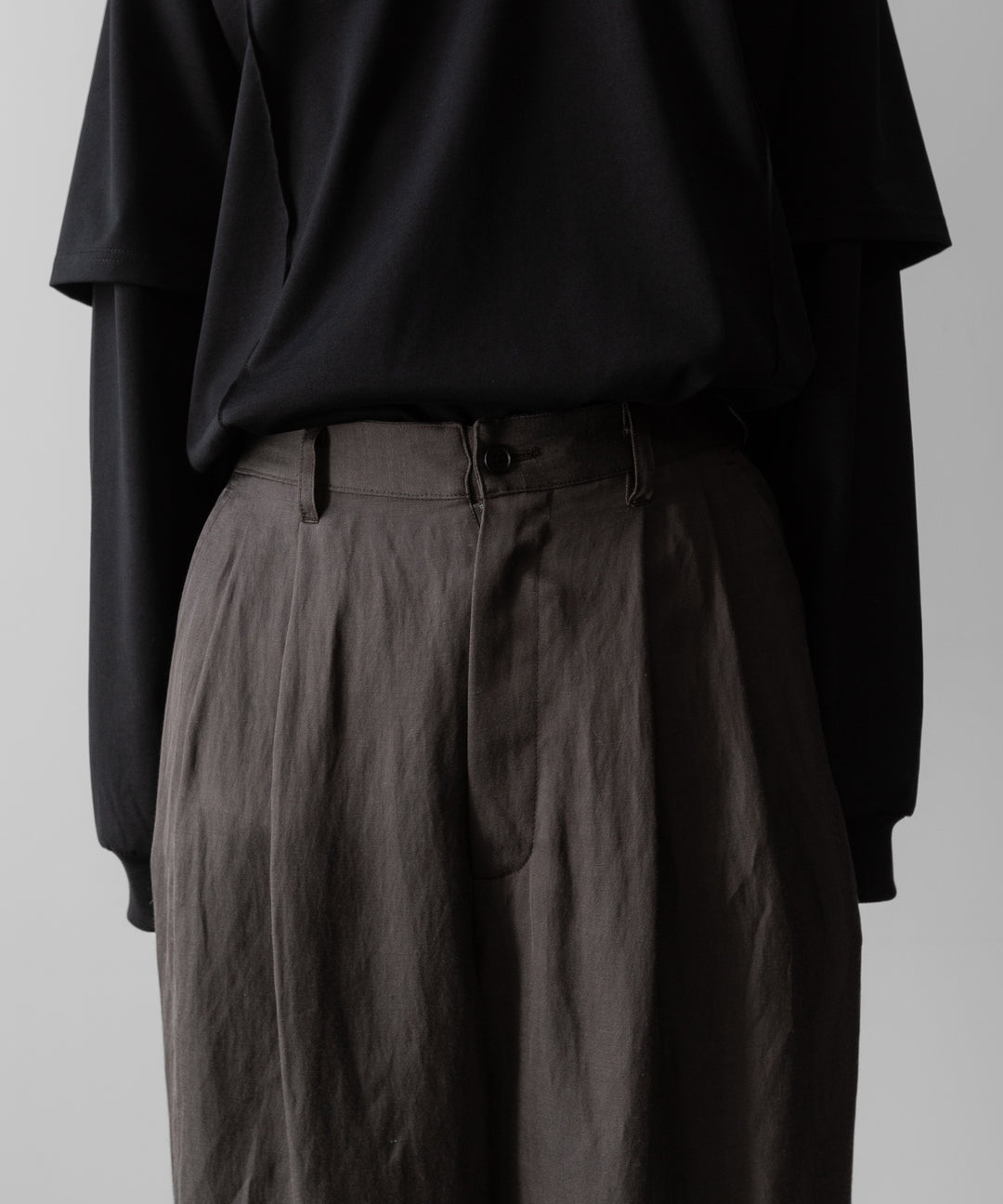 ssstein(シュタイン)のVIS/LI TWILL WIDE EASY TROUSERS - KHAKIの公式通販サイトsession福岡セレクトショップ