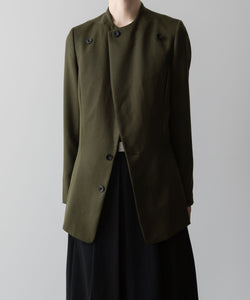 ato(アトウ)のLAPEL BUTTONED JACKET - KHAKIの公式通販サイトsession福岡セレクトショップ