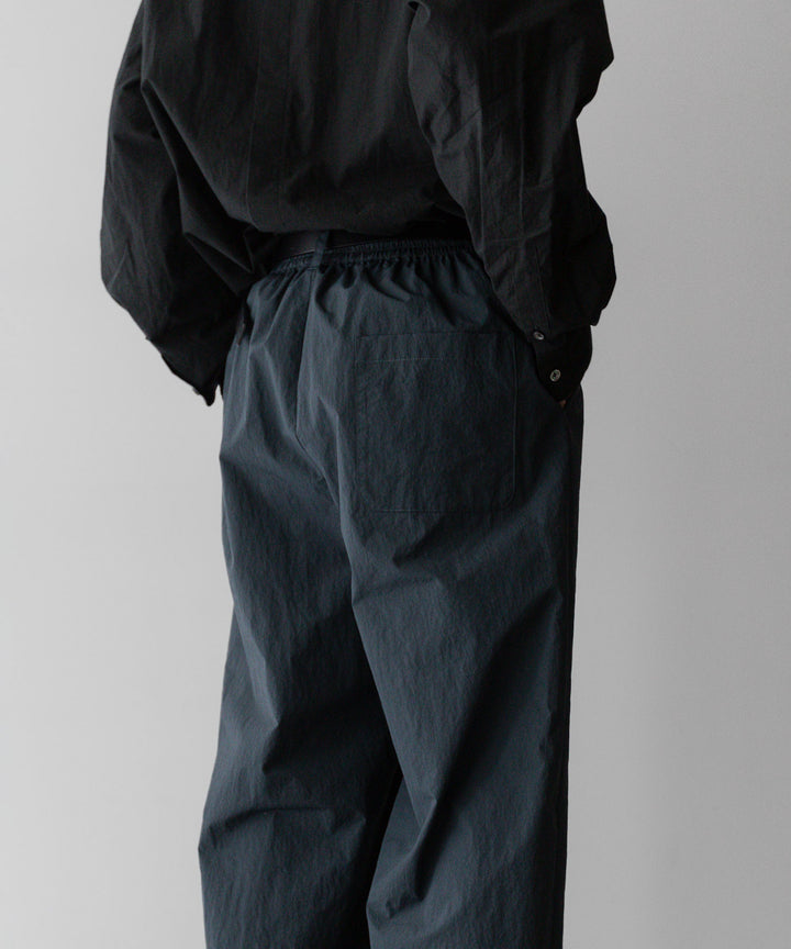 stein(シュタイン)の23AWコレクションWINDBREAKER EASY TROUSERSのDARK GREY 公式通販サイトsession福岡セレクトショップ