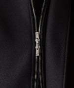 画像をギャラリービューアに読み込む, stein(シュタイン)の23AWコレクションOVERSIZED MELTON HARRINGTON ZIP JACKETのDARK CHARCOAL
