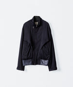 画像をギャラリービューアに読み込む, ANTHEM A アンセムエー FROSTING SATIN RIDING JACKETのNAVY公式通販サイトsession福岡セレクトショップ
