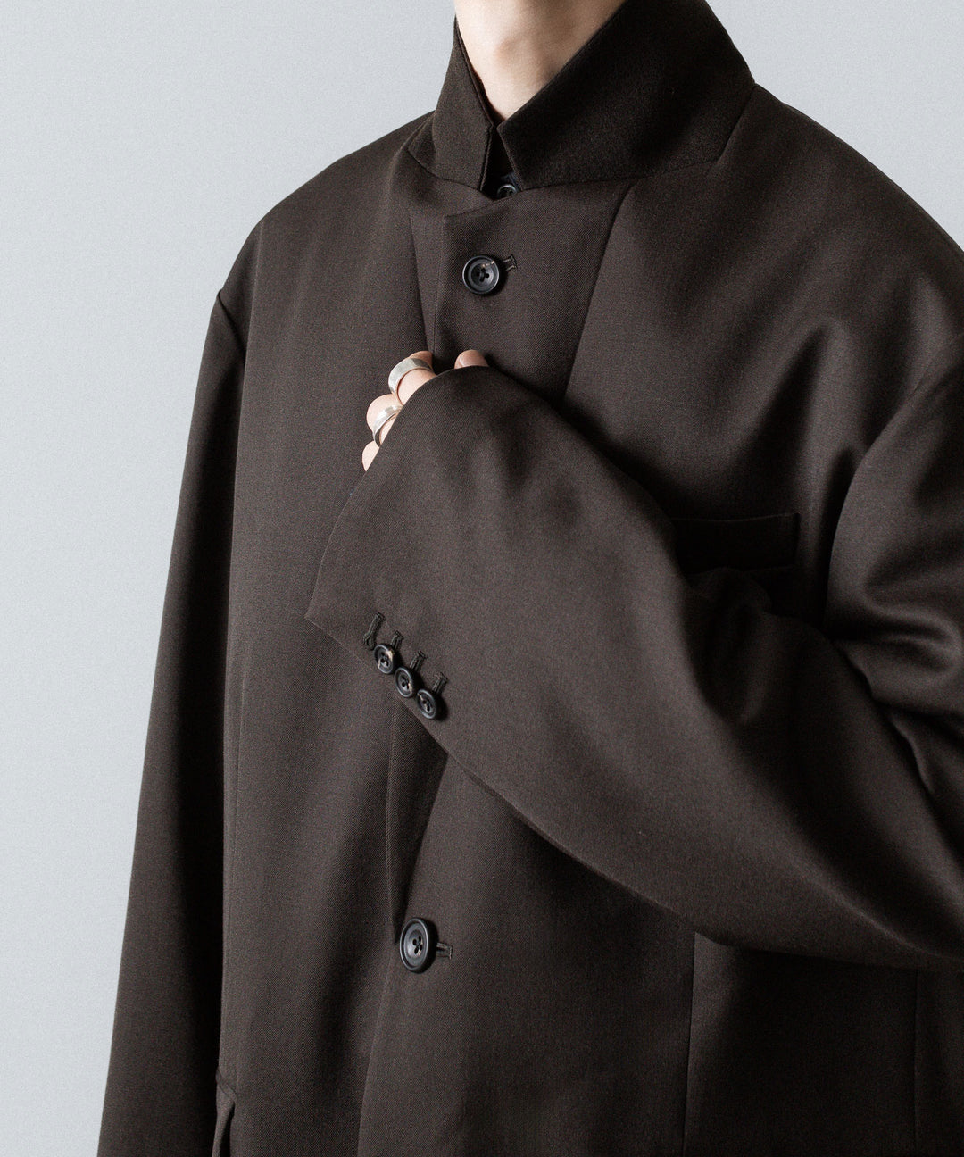 ssstein(シュタイン)のOVERSIZED SINGLE BREASTED JACKET - MILITARY KHAKIの公式通販サイトsession福岡セレクトショップ