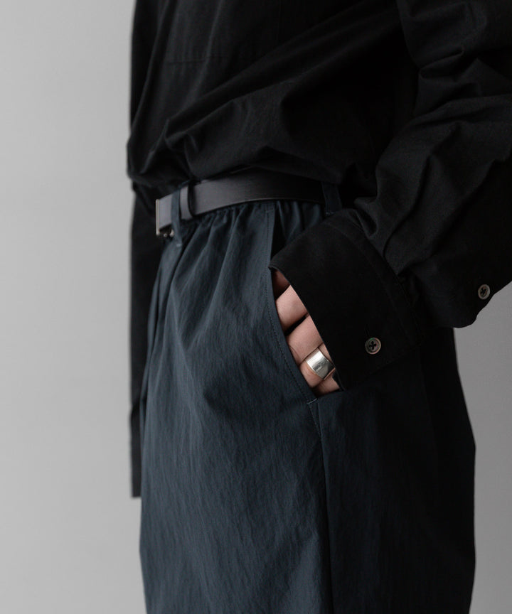 stein(シュタイン)の23AWコレクションWINDBREAKER EASY TROUSERSのDARK GREY 公式通販サイトsession福岡セレクトショップ
