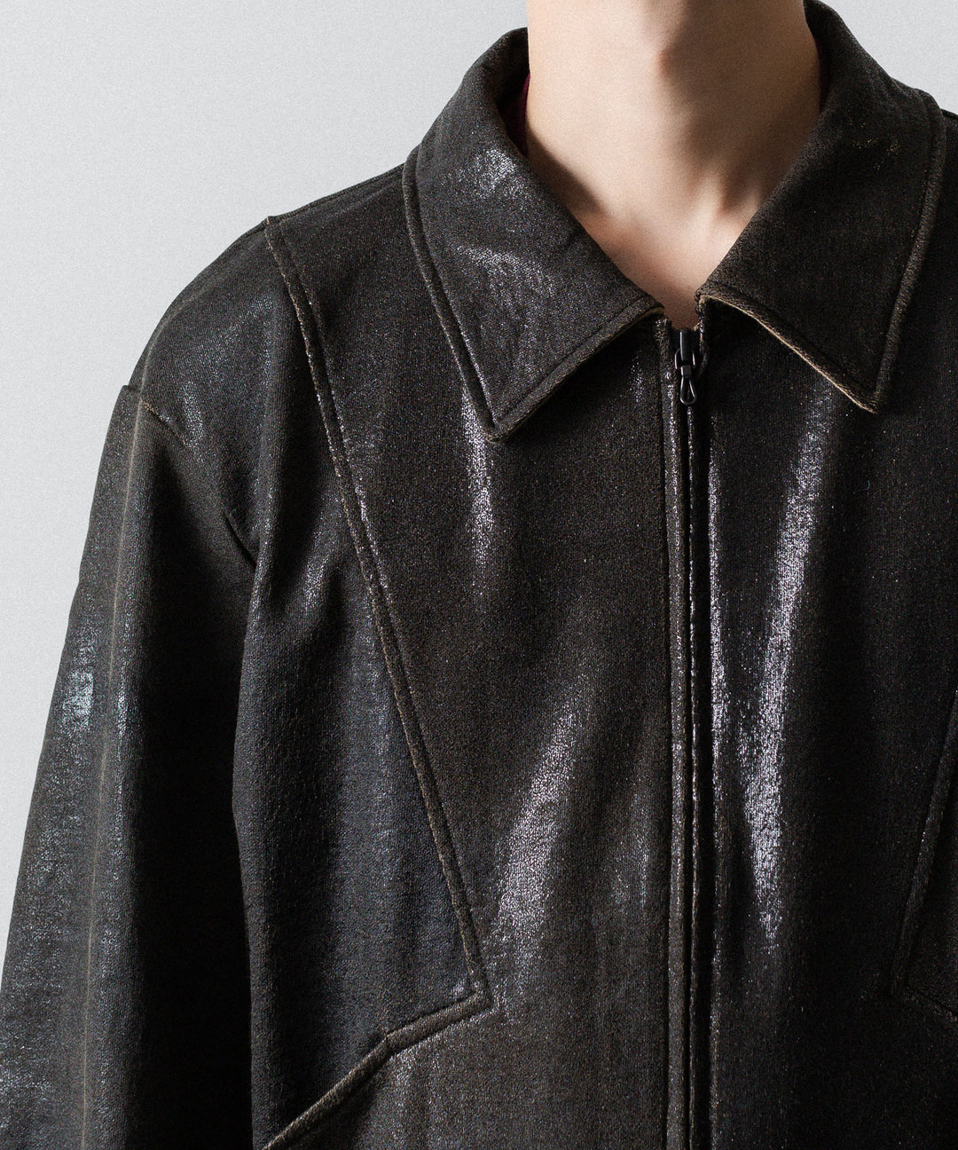 ANTHEM A アンセムエー CRACK TERRY BLOUSONのBROWN 公式通販サイトsession福岡セレクトショップ