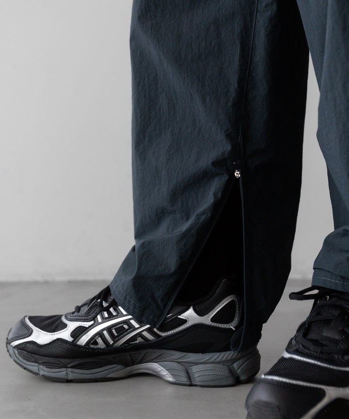 stein(シュタイン)の23AWコレクションWINDBREAKER EASY TROUSERSのDARK GREY 公式通販サイトsession福岡セレクトショップ