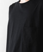 画像をギャラリービューアに読み込む, phebus フィーバスのCOTTN JERSEY SLEEVELESS SHIRTのBLACK 公式通販サイトsession福岡セレクトショップ
