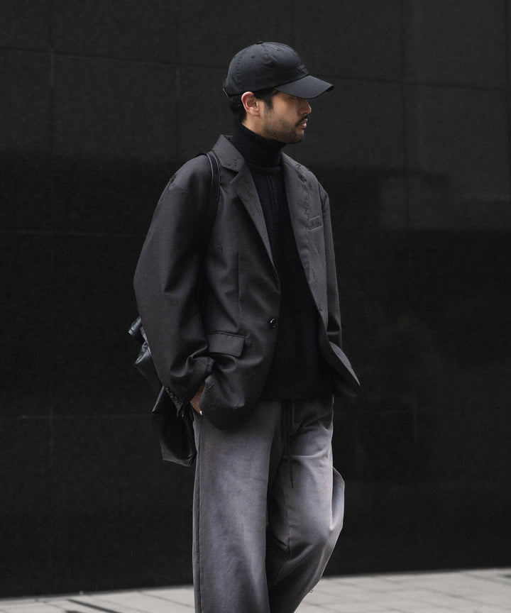 CODA コーダ BROWN WOOL POLY OVERSIZED ADAGIO DISTRESSED BLAZERのBROWN 公式通販サイトsession福岡セレクトショップ