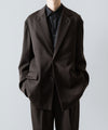 【ssstein】OVERSIZED SINGLE BREASTED JACKET - MILITARY KHAKI