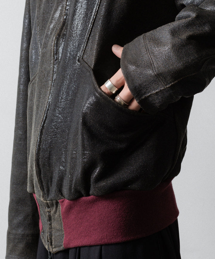 ANTHEM A アンセムエー CRACK TERRY BLOUSONのBROWN 公式通販サイトsession福岡セレクトショップ