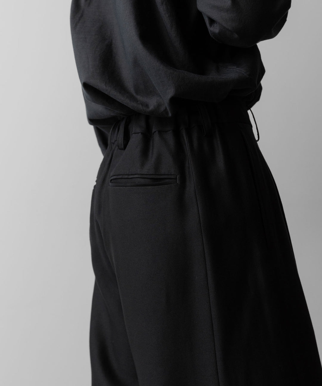 ssstein(シュタイン)のW/R/SI DOUBLE WEAVE CARGO POCKET TROUSERS - BLACKの公式通販サイトsession福岡セレクトショップ