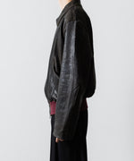 画像をギャラリービューアに読み込む, ANTHEM A アンセムエー CRACK TERRY BLOUSONのBROWN 公式通販サイトsession福岡セレクトショップ
