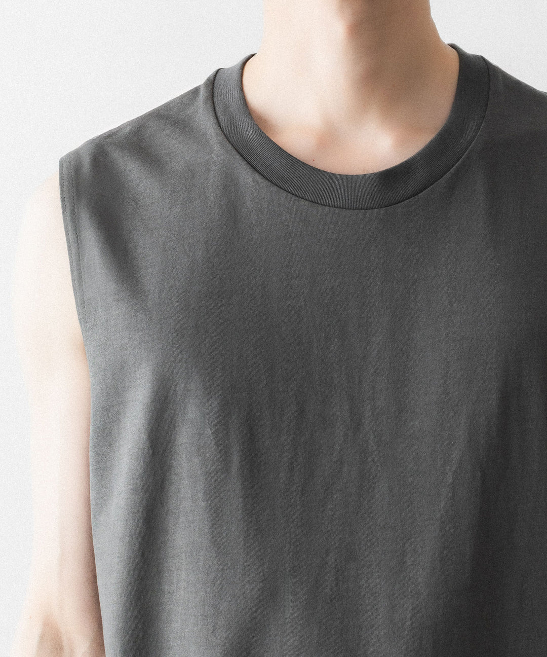 KANEMASA PHIL. カネマサフィルの36G HIGH TWIST SLEEVELESS TEEの公式通販サイトsession福岡セレクトショップ