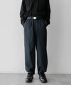 【stein】WINDBREAKER EASY TROUSERS - DARK GREY