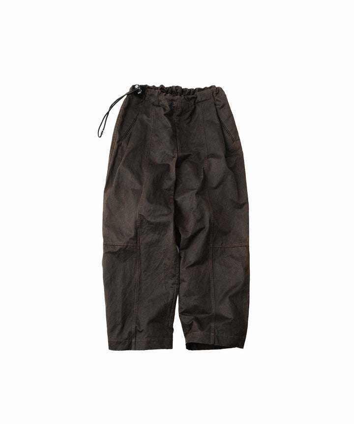 ANTHEM A アンセムエー WAX COATING NO-BRAINER PANTSのBROWN 公式通販サイトsession福岡セレクトショップ