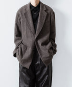 画像をギャラリービューアに読み込む, 【ssstein】SHEEP LEATHER EASY TROUSERS - GREY BROWN
