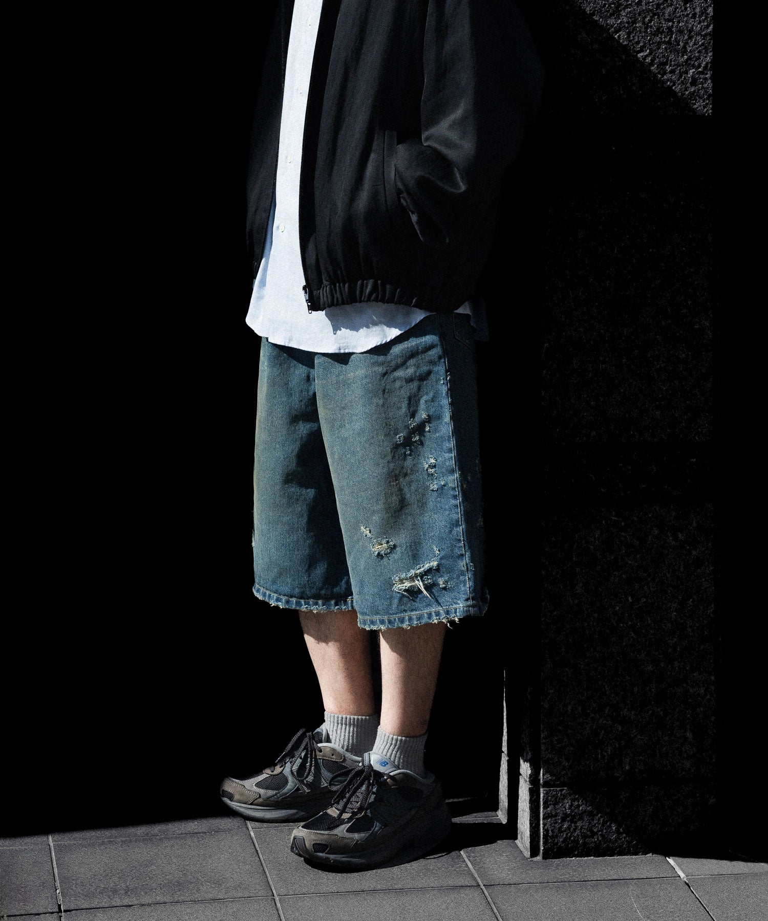 ssstein / シュタイン】BAGGY DENIM SHORTS - INDIGO | 公式通販サイト