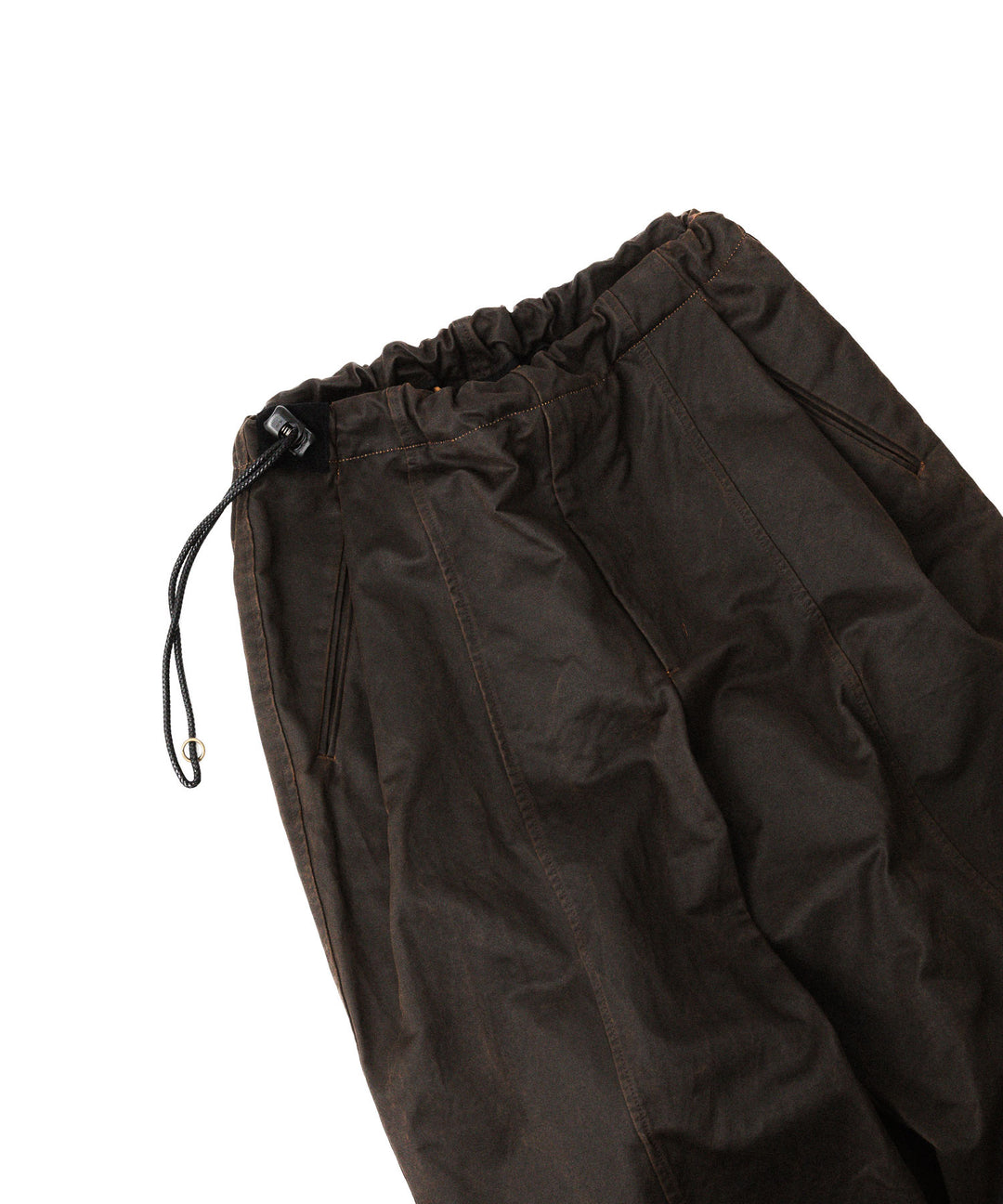 ANTHEM A アンセムエー WAX COATING NO-BRAINER PANTSのBROWN 公式通販サイトsession福岡セレクトショップ