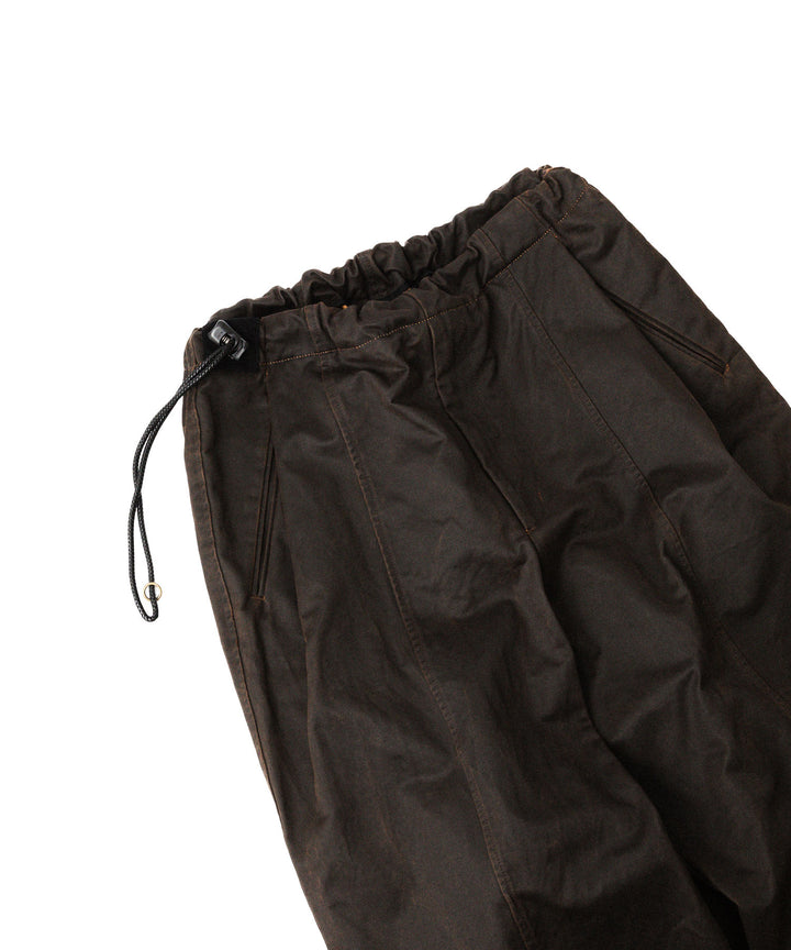 ANTHEM A アンセムエー WAX COATING NO-BRAINER PANTSのBROWN 公式通販サイトsession福岡セレクトショップ