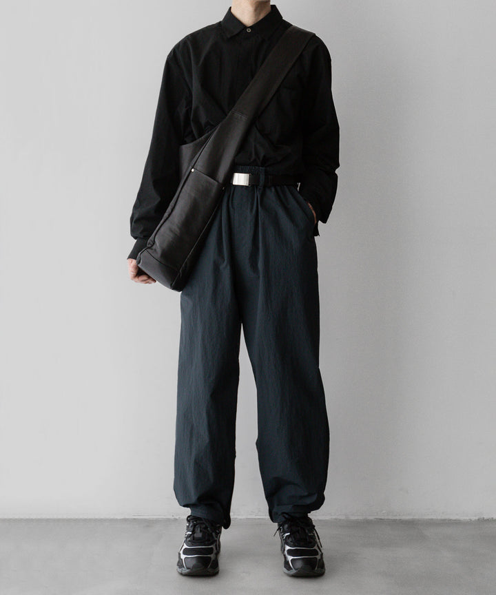 stein(シュタイン)の23AWコレクションWINDBREAKER EASY TROUSERSのDARK GREY 公式通販サイトsession福岡セレクトショップ