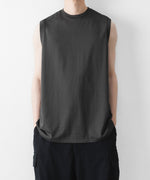 画像をギャラリービューアに読み込む, INTÉRIM インテリムのHIGH GAUGE SUVIN JERSEY N/S TEEのSMOKE BLACK 公式通販サイトsession福岡セレクトショップ
