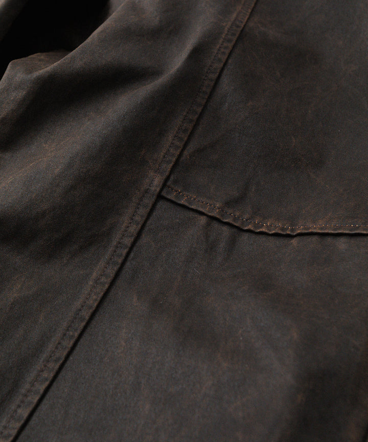 ANTHEM A アンセムエー WAX COATING NO-BRAINER PANTSのBROWN 公式通販サイトsession福岡セレクトショップ