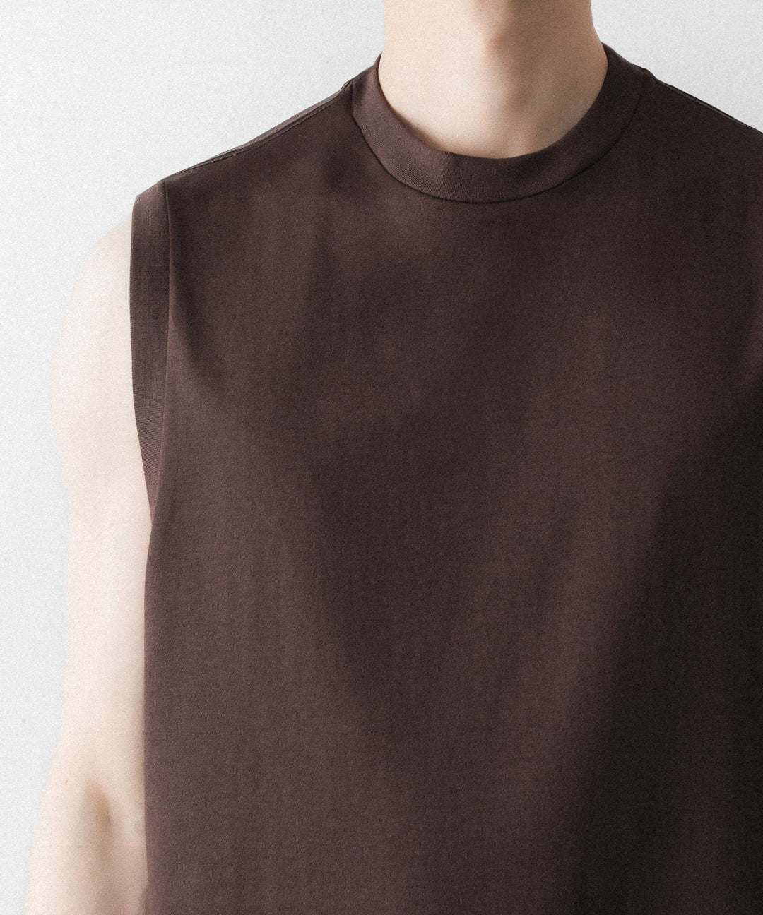 INTÉRIM - インテリムのHIGH GAUGE SUVIN JERSEY N/S TEEのBROWN公式通販サイトsession福岡セレクトショップ