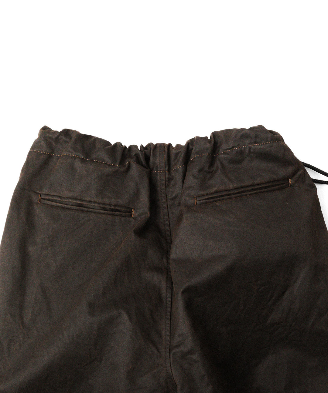 ANTHEM A アンセムエー WAX COATING NO-BRAINER PANTSのBROWN 公式通販サイトsession福岡セレクトショップ