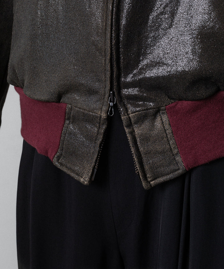 ANTHEM A アンセムエー CRACK TERRY BLOUSONのBROWN 公式通販サイトsession福岡セレクトショップ