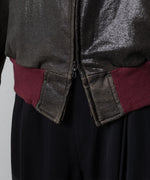 画像をギャラリービューアに読み込む, ANTHEM A アンセムエー CRACK TERRY BLOUSONのBROWN 公式通販サイトsession福岡セレクトショップ
