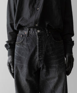 ssstein(シュタイン)のTWIST SEAM VINTAGE DENIM JEANS - BLACKの公式通販サイトsession福岡セレクトショップ