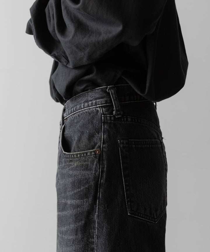 ssstein(シュタイン)のTWIST SEAM VINTAGE DENIM JEANS - BLACKの公式通販サイトsession福岡セレクトショップ