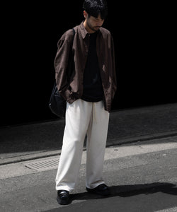 KANEMASA PHIL.】28G CUPRO EASY PANTS - WHITE | 公式通販サイト