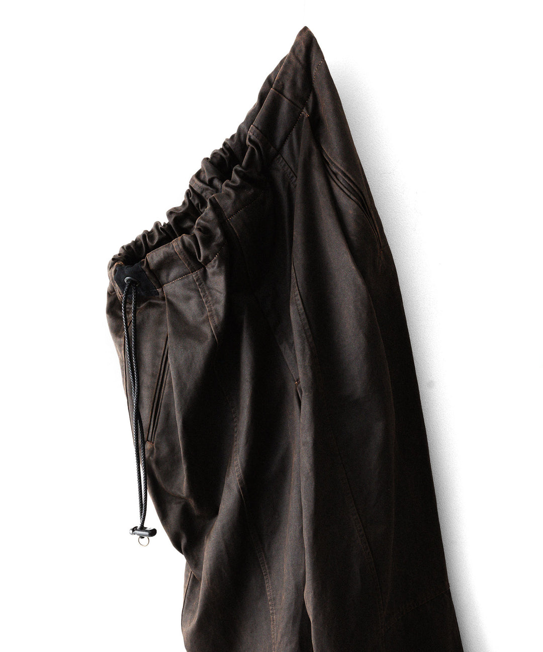 ANTHEM A アンセムエー WAX COATING NO-BRAINER PANTSのBROWN 公式通販サイトsession福岡セレクトショップ