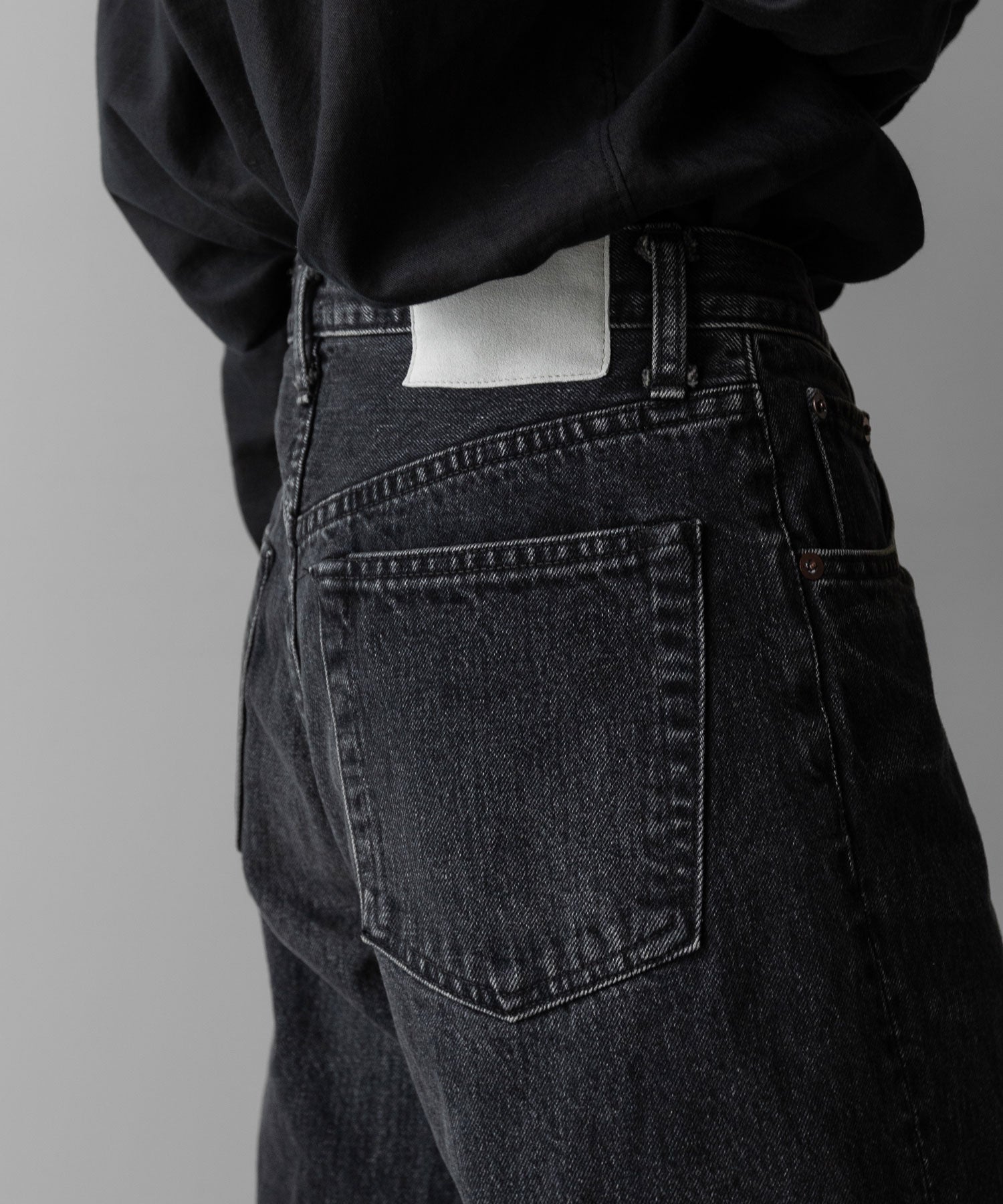 ssstein(シュタイン)のTWIST SEAM VINTAGE DENIM JEANS - BLACKの公式通販サイトsession福岡セレクトショップ