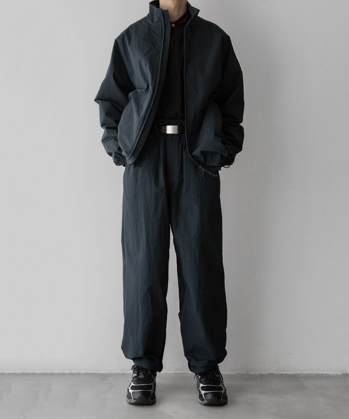 stein(シュタイン)の23AWコレクションWINDBREAKER EASY TROUSERSのDARK GREY 公式通販サイトsession福岡セレクトショップ