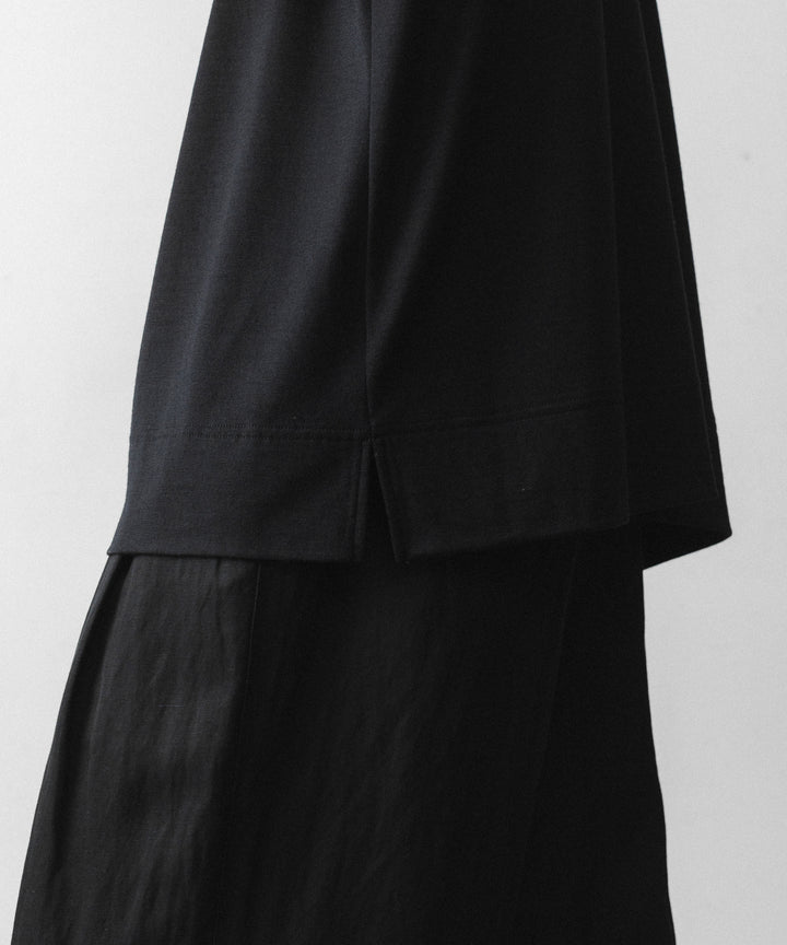 WWW ラッピンノットウールウェアSLEEVELESS PULLOVERのBLACK 公式通販サイトsession福岡セレクトショップ