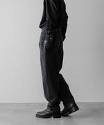 画像をギャラリービューアに読み込む, ssstein(シュタイン)のTWIST SEAM VINTAGE DENIM JEANS - BLACKの公式通販サイトsession福岡セレクトショップ
