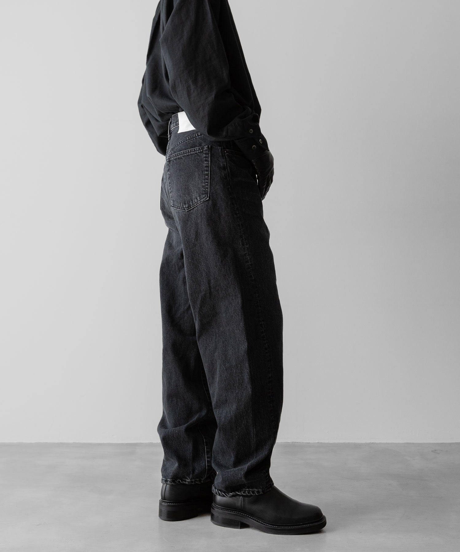 ssstein(シュタイン)のTWIST SEAM VINTAGE DENIM JEANS - BLACKの公式通販サイトsession福岡セレクトショップ