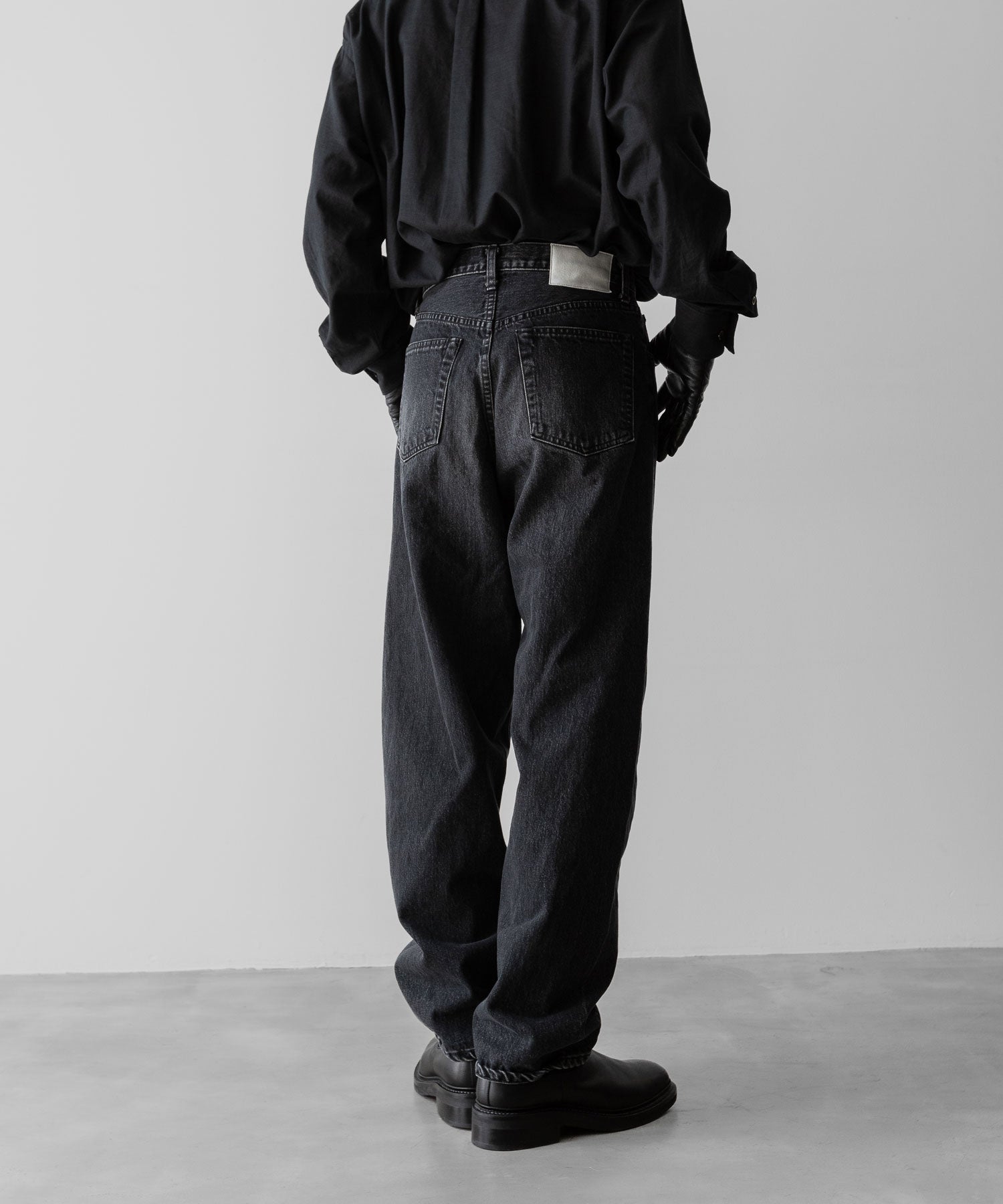 ssstein(シュタイン)のTWIST SEAM VINTAGE DENIM JEANS - BLACKの公式通販サイトsession福岡セレクトショップ