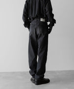 画像をギャラリービューアに読み込む, ssstein(シュタイン)のTWIST SEAM VINTAGE DENIM JEANS - BLACKの公式通販サイトsession福岡セレクトショップ
