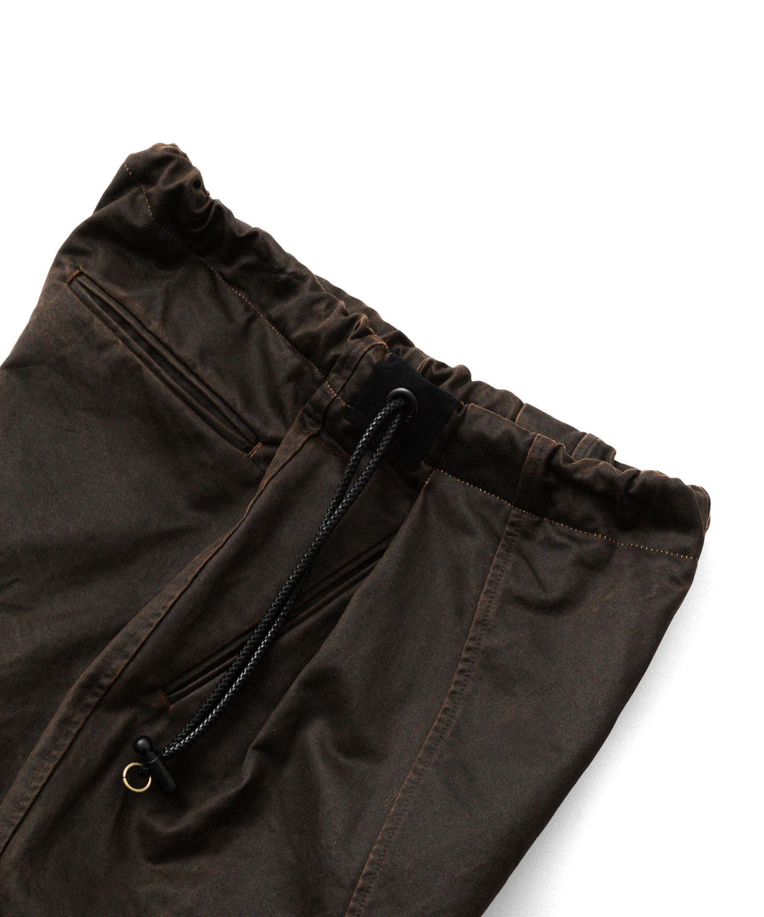 ANTHEM A アンセムエー WAX COATING NO-BRAINER PANTSのBROWN 公式通販サイトsession福岡セレクトショップ