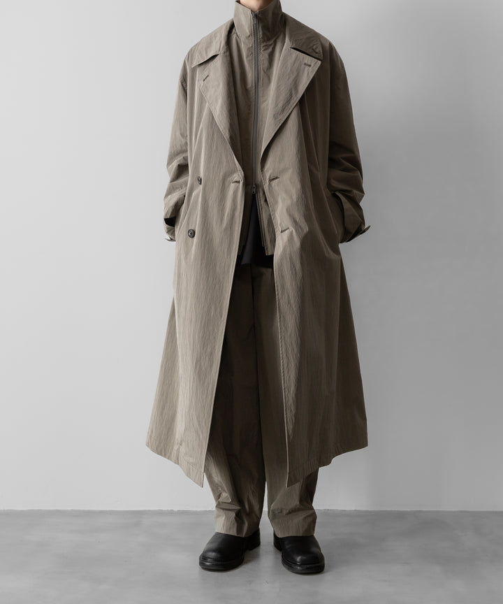ssstein(シュタイン)のWINDPROOF NYLON ZIP JACKET - TAUPEの公式通販サイトsession福岡セレクトショップ