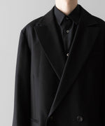 画像をギャラリービューアに読み込む, ssstein(シュタイン)のOVERSIZED PEAK LAPEL LONG JACKET - BLACKの公式通販サイトsession福岡セレクトショップ
