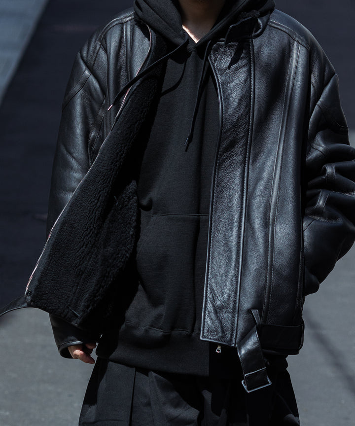 stein シュタイン 23AW MOUTON RACING JACKET - BLACK sessionセッション福岡セレクトショップ 公式通販サイト