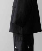 画像をギャラリービューアに読み込む, ssstein(シュタイン)のOVERSIZED PEAK LAPEL LONG JACKET - BLACKの公式通販サイトsession福岡セレクトショップ
