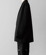 画像をギャラリービューアに読み込む, ssstein(シュタイン)のOVERSIZED PEAK LAPEL LONG JACKET - BLACKの公式通販サイトsession福岡セレクトショップ
