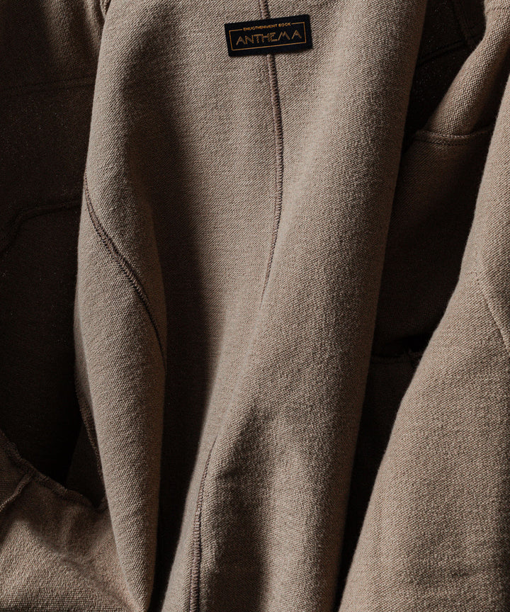 ANTHEM A アンセムエー CRACK TERRY BLOUSONのBROWN 公式通販サイトsession福岡セレクトショップ