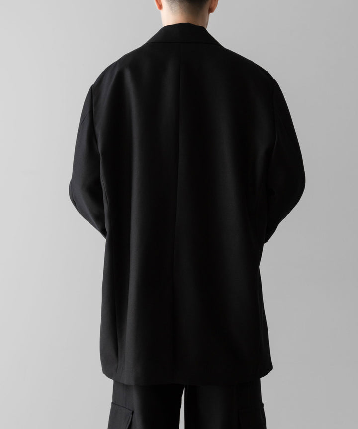 ssstein(シュタイン)のOVERSIZED PEAK LAPEL LONG JACKET - BLACKの公式通販サイトsession福岡セレクトショップ