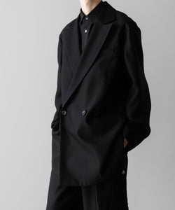 ssstein(シュタイン)のOVERSIZED PEAK LAPEL LONG JACKET - BLACKの公式通販サイトsession福岡セレクトショップ